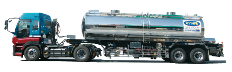 液糖トレーラータンクリーリー（ステンレス製）